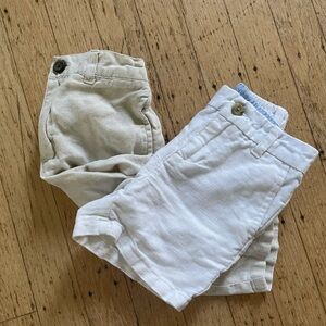 Janie and Jack Linen Shorts and Pants Set